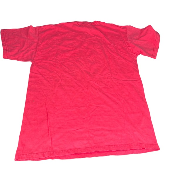 VINTAGE MICKEY MINNIE BLUE BIRD FAUX POCKET TEE T SHIRT DISNEY MEDIUM - Picture 4 of 4